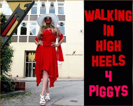 Walking In High Heels In Public